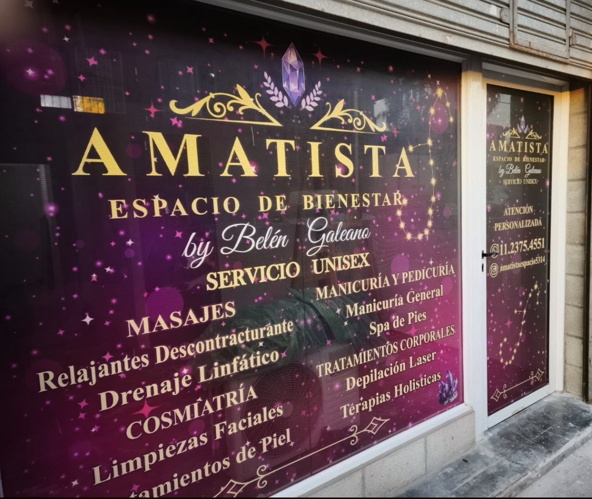 Fachada y recepción de Amatista