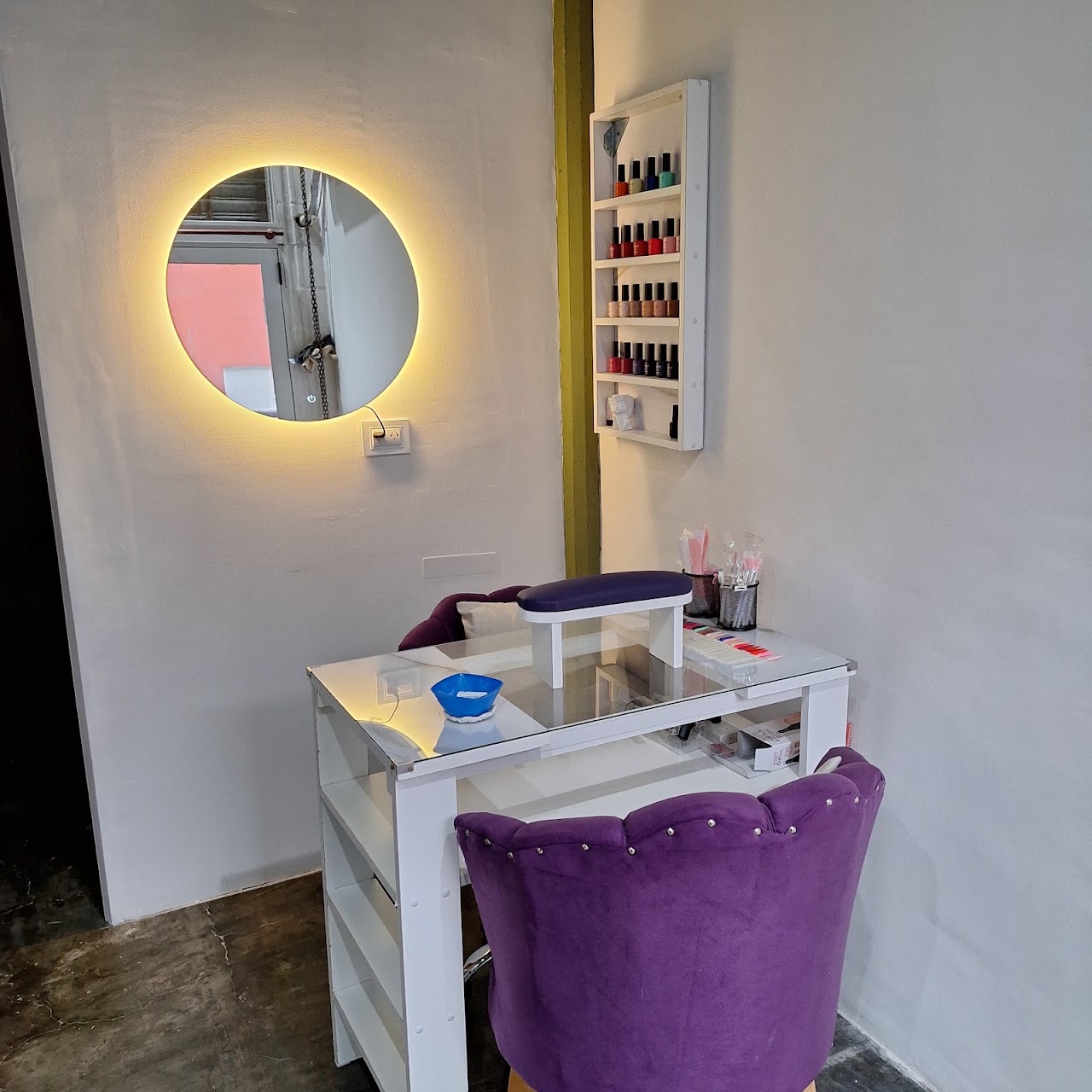 Sala de masajes y aromaterapia